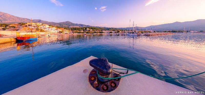Kerkis Bay Hotel Marathokampos Bagian luar foto