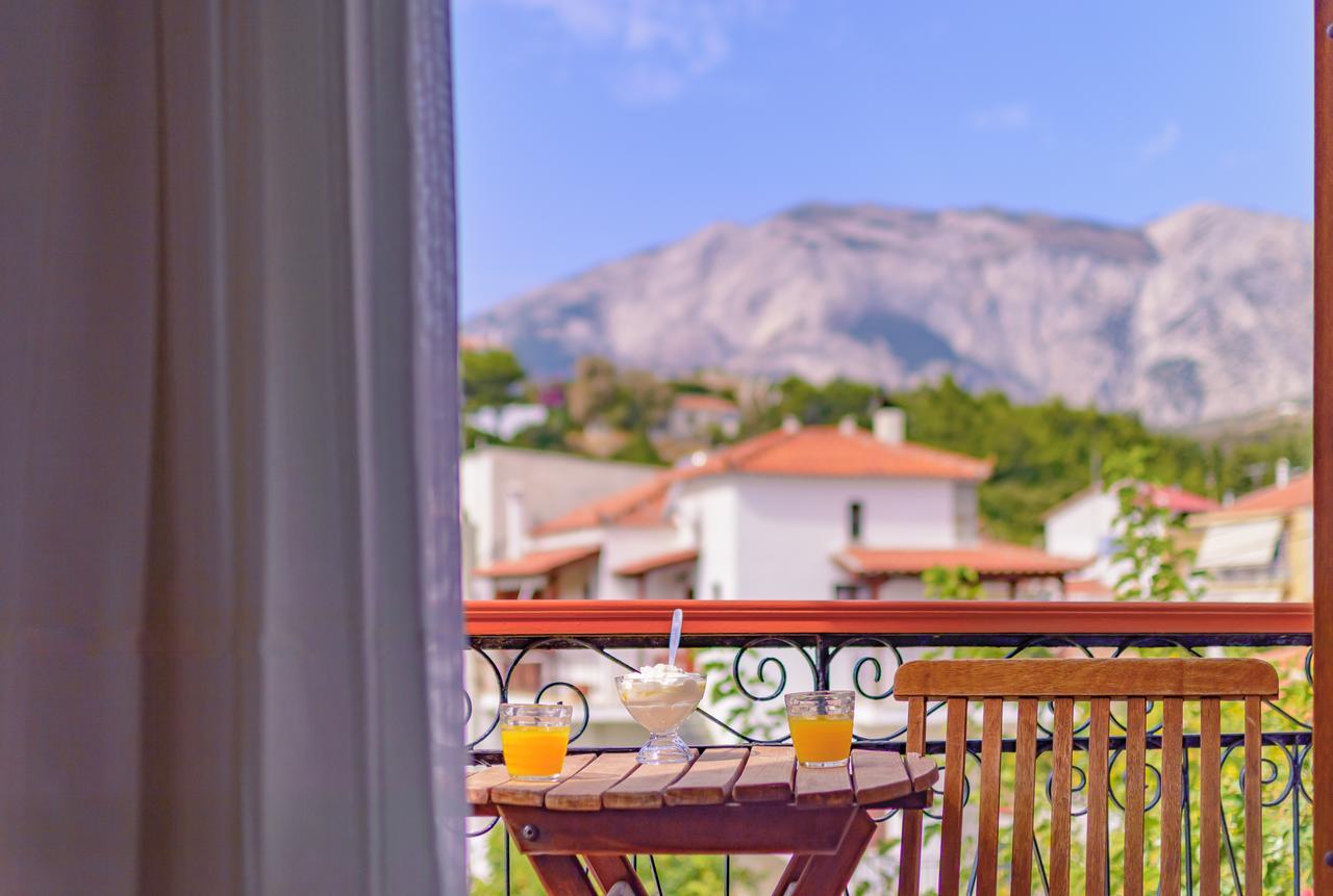Kerkis Bay Hotel Marathokampos Bagian luar foto